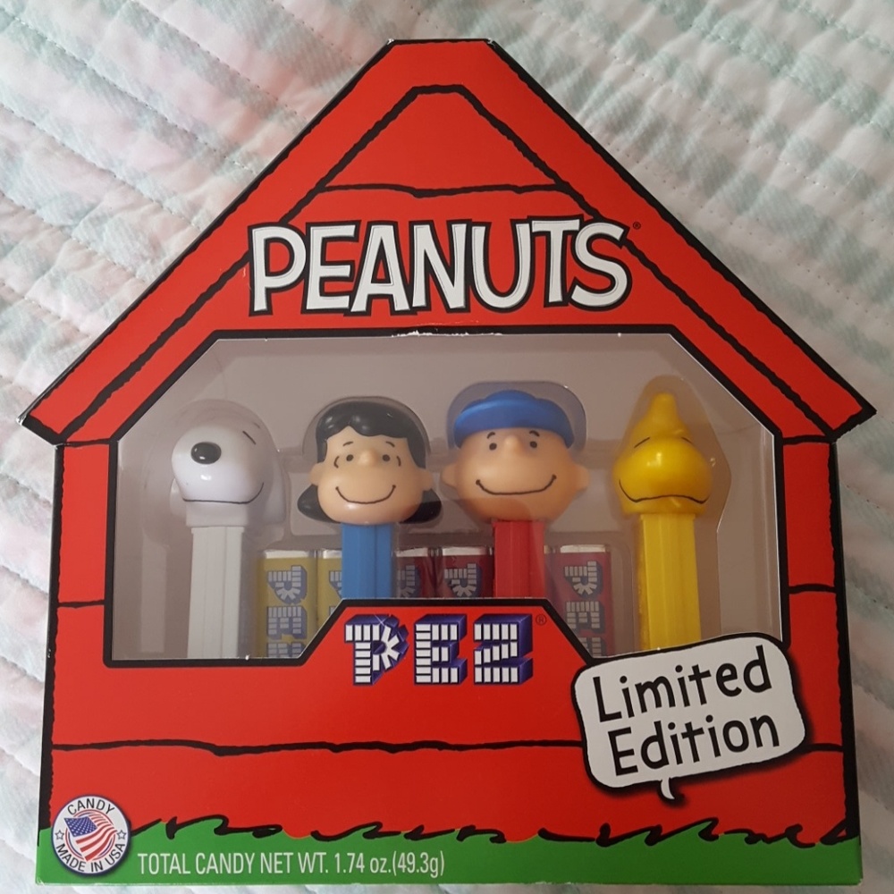 Limited Edition Peanuts Pez